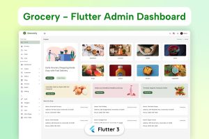 Flutter Grocery Admin & Client Web – Grocerly