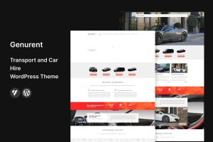 Genurent – Transport and Car Hire WordPress Theme