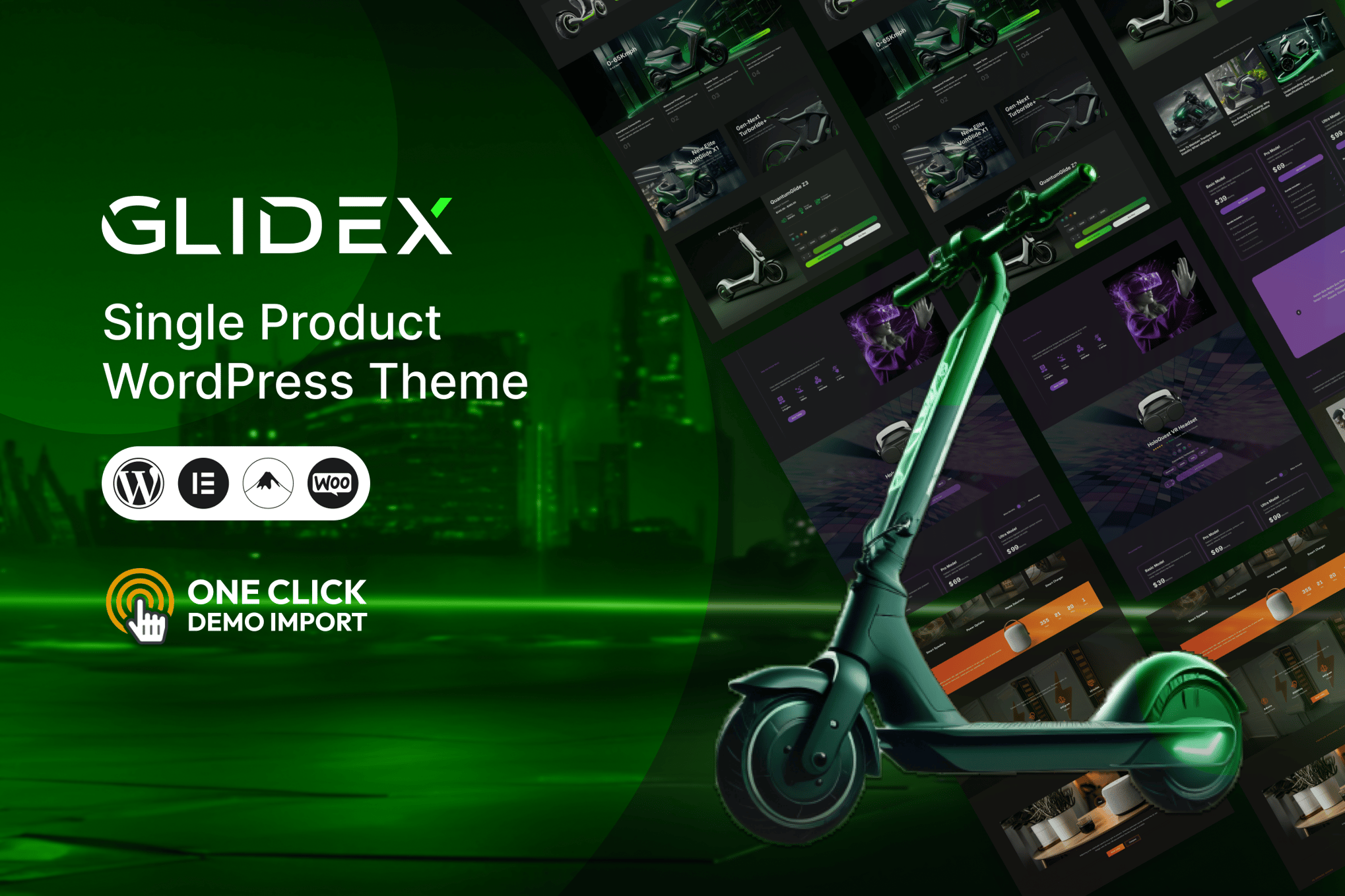 Glidex - Single Product Woocommerce Wordpress Theme 1.0.2