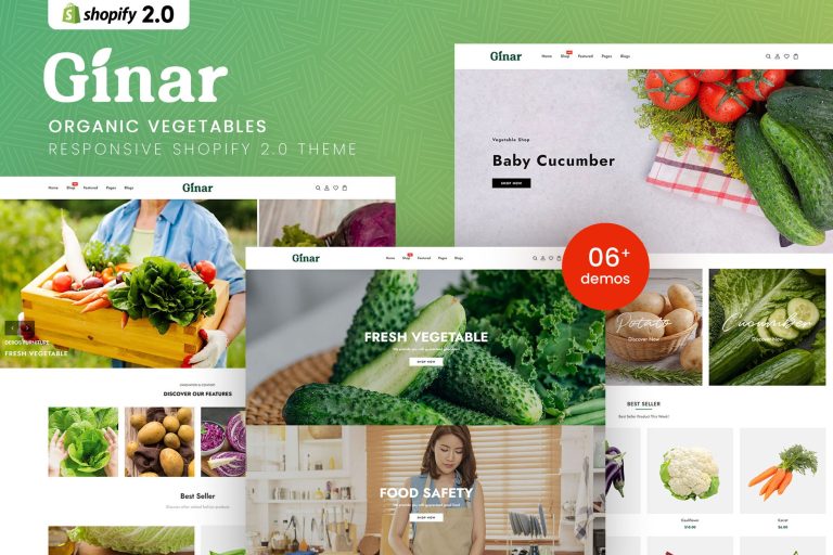 Vegfru – Organic Vegetables Shopify Theme