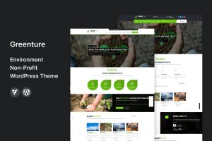 Greenture – Environment Non-Profit WordPress Theme