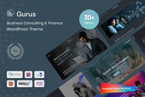 Gurus – Business Consulting WordPress Theme