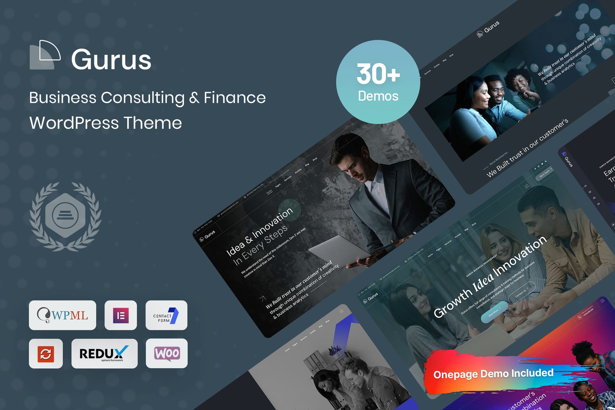 Gurus - Business Consulting Wordpress Theme 1.0.6