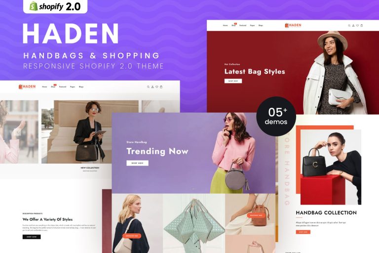 Haden – Handbags & Shopping Shopify 2.0 Theme