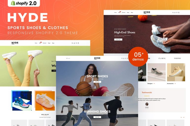 Bisuth – Running Shoes, Sports Shoes Shopify Theme