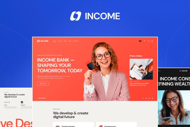 Income Wordpress Theme