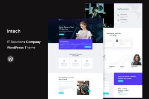Intech – IT Solutions Company WordPress Theme