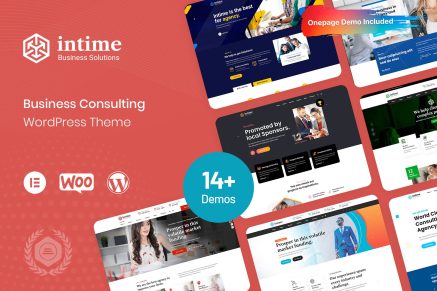 Intime - Business Consulting Wordpress Theme 1.5.1