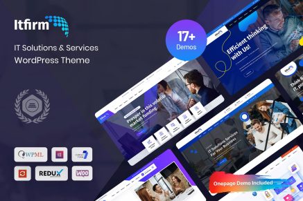 Itfirm - It Solutions & Services Wordpress Theme 1.4.1