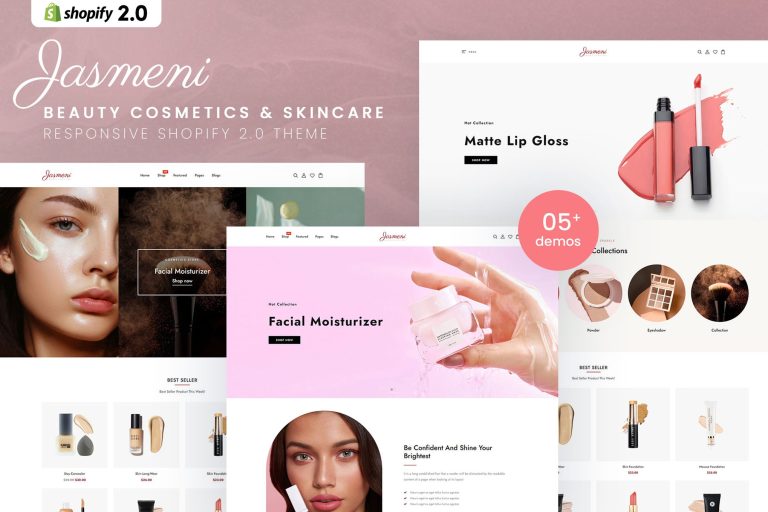 Lushy – Beauty Cosmetics & Skincare Shopify Theme