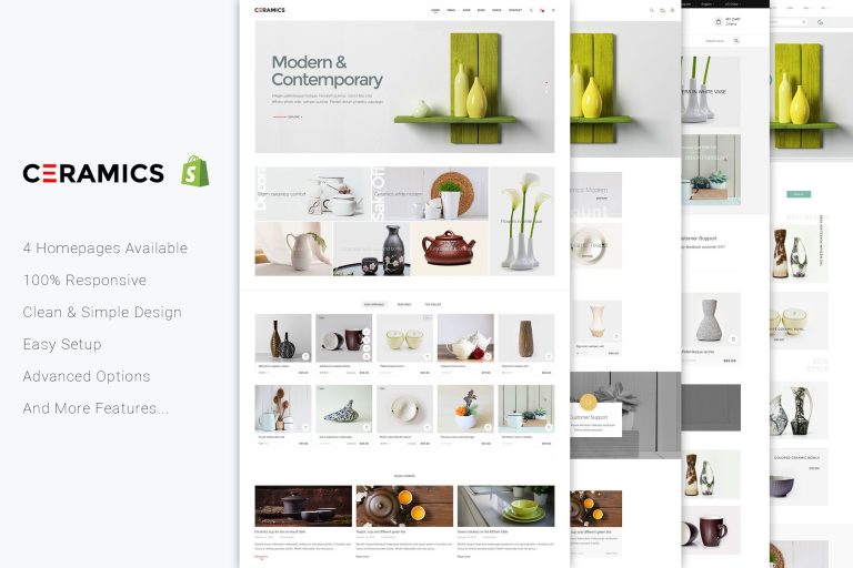 Jms Ceramics – Responsive Shopify Theme