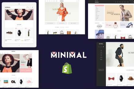 Jms Minimal - Responsive Shopify Theme