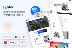 Kaitex – Business Consulting WordPress Theme