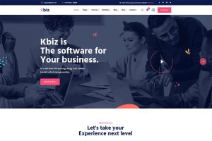 Kbiz – Business and Corporate WordPress Theme