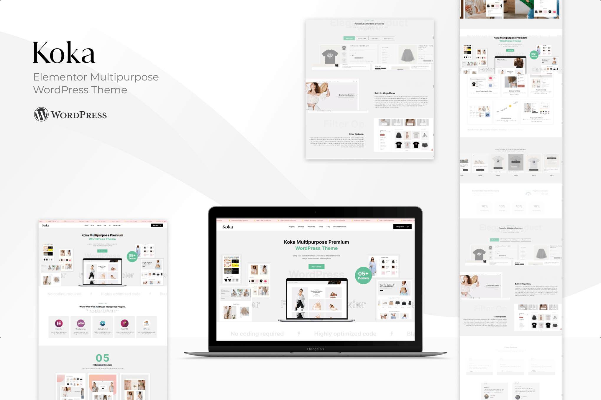 Koka - Elementor Multipurpose Woocommerce Wordpress Theme 1.0.2