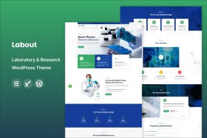 Labout – Laboratory & Research WordPress Theme