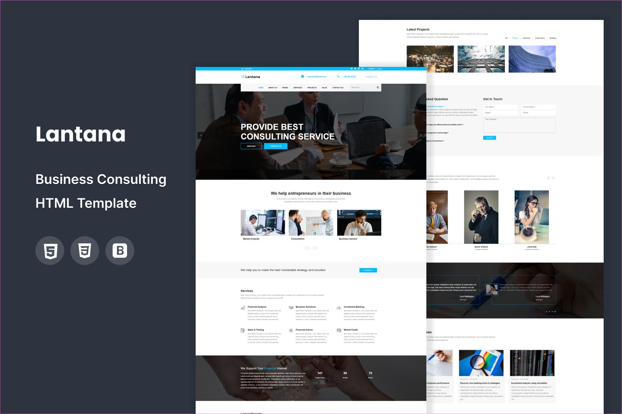 Lantana - Business Consulting Html Template