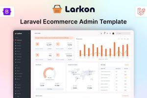 Larkon – Laravel Ecommerce Management Admin