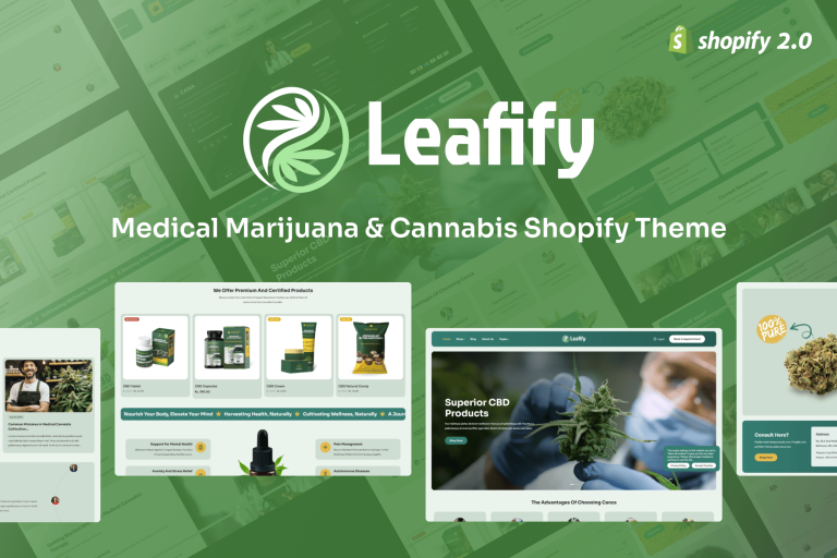 Cana – Medical Marijuana Shopify Theme