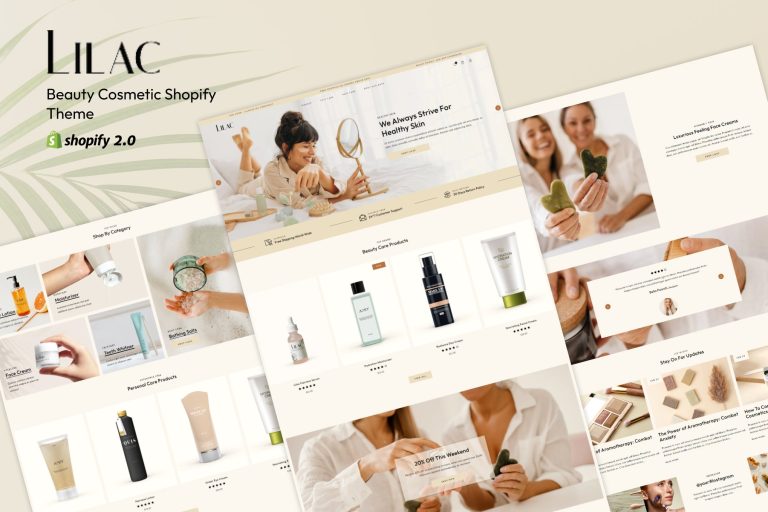 Lilac – Beauty Cosmetic Shopify Theme