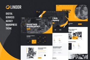 Linoor – Digital Agency Services WordPress Theme