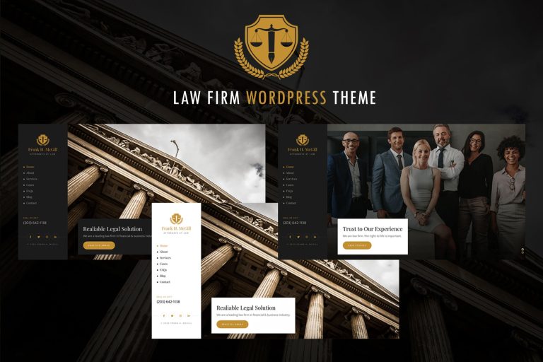 Mcgill – Law Firm Wordpress Theme .0