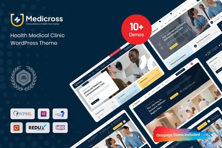 Medicross – Medical WordPress Theme
