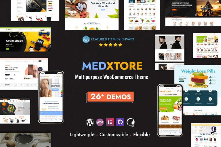 MedXtore – Multipurpose WooCommerce Theme