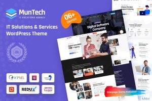 Muntech – IT Solutions & Technology Theme