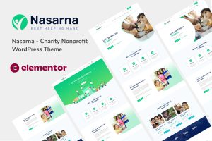 Nasarna – NonProfit Charity WordPress Theme