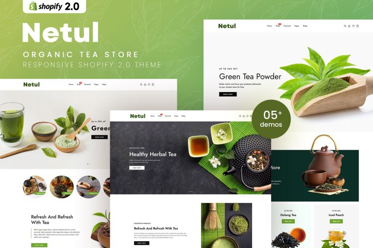 Ooty – Organic Tea Store Shopify Theme