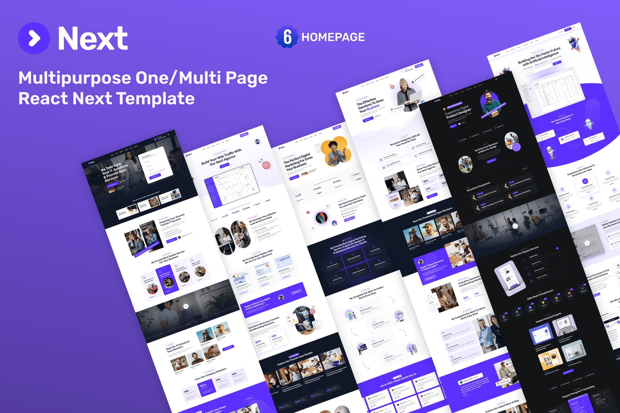 Next - Multi-Purpose React Nextjs Template