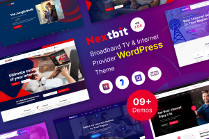 Nextbit – TV & Internet WordPress Theme