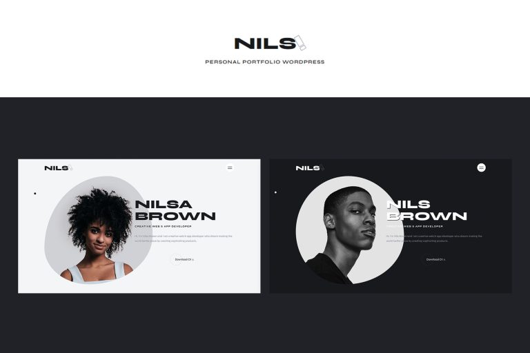 Nils – Personal Portfolio Wordpress Theme .0