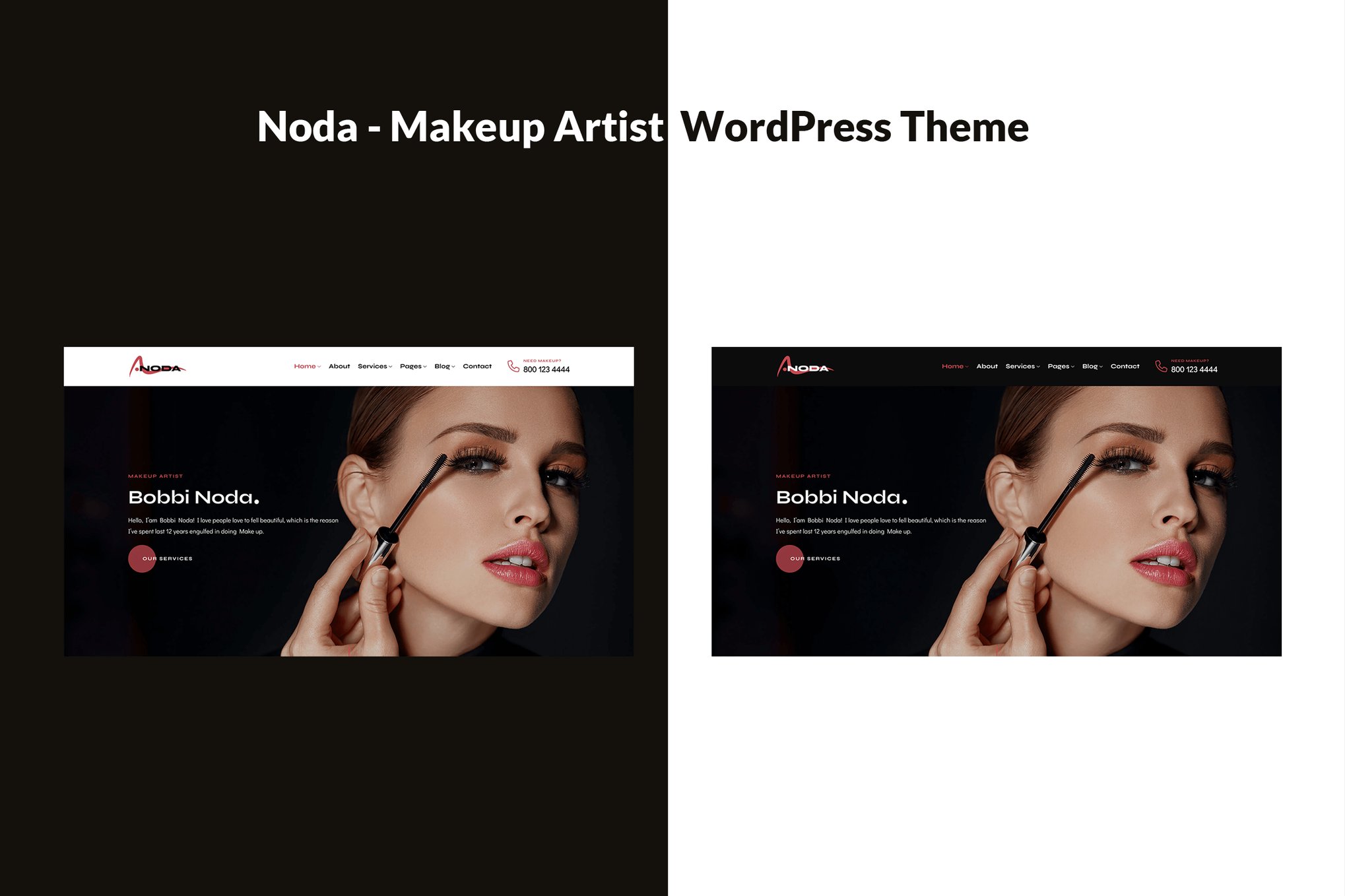 Noda - Makeup Artist Wordpress Theme 1.0
