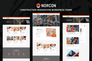 Norcon – Construction Renovation Wordpress Theme .0