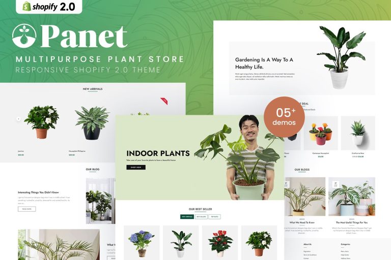 MinPlant – MultiPurpose Plant Store Shopify Theme