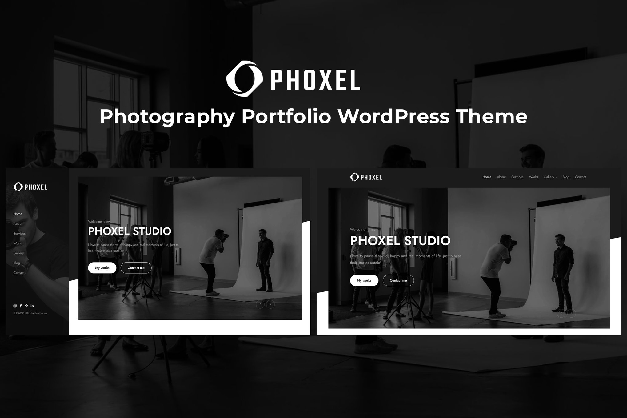 Phoxel - Photography Portfolio Wordpress Theme 1.0