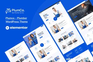 Plumco – Plumber WordPress Theme