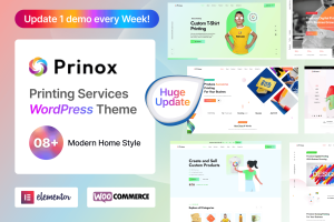 Prinox – Printing Services WordPress Theme