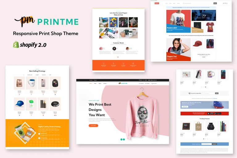 Printme – Responsive Print Shop Theme
