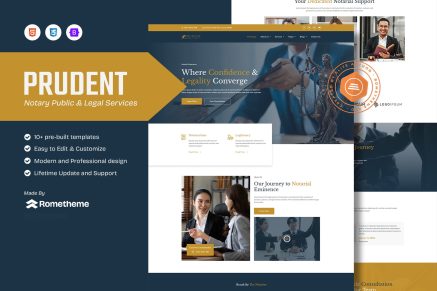 Prudent - Notary Public & Legal Services HTML