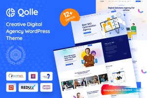 Qolle – Digital Marketing Agency WordPress Theme