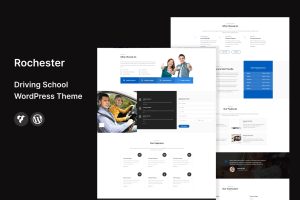 Rochester – Driving School WordPress Theme