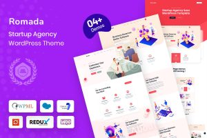 Romada – Startup Agency WordPress Theme