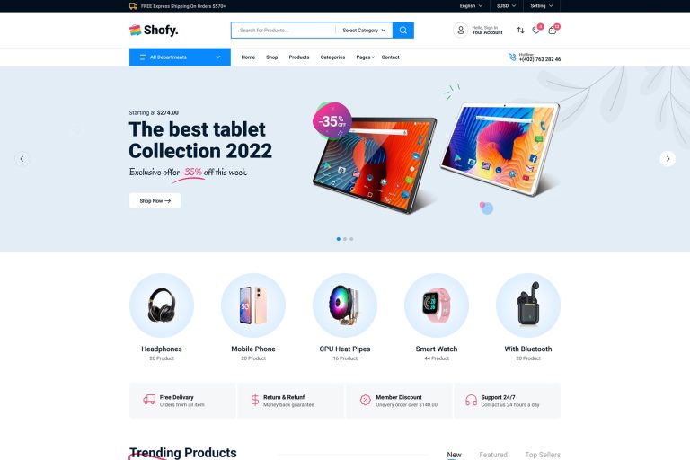Shofy – Multipurpose Shopify Theme