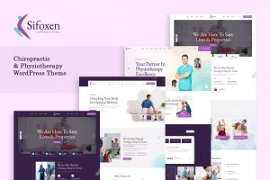 Sifoxen – Chiropractic & Physiotherapy WordPress