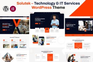 Solutek – Technology & IT Services WordPress Theme
