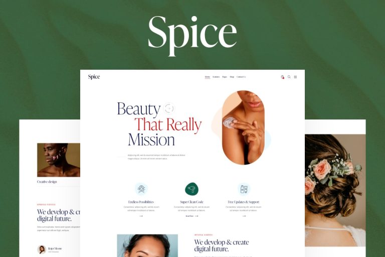 Spice Wordpress Theme