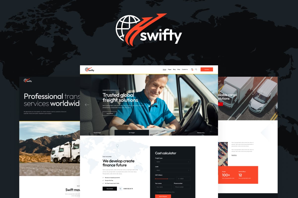 Swifty Wordpress Theme 1.0.0